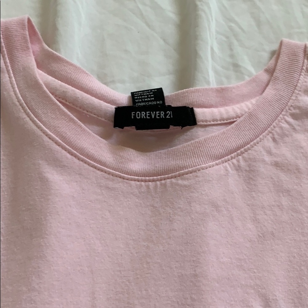 Pink flower tee - Picture 3 of 3